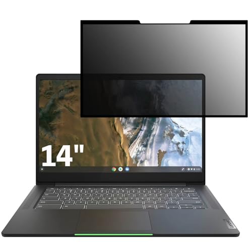 Lenovo IdeaPad Slim 560i Chromebook 14�C���` 16:9 ���� �S���� �`�����h�~�t�B���^�[ �v���C�o�V�[�t�B���^�[ �p�\�R�� PC �t���ی�t�B���� �u���[���C�g�J�b�g ���˖h�~ ���E�ȒP �ی�V�[�g ���E��