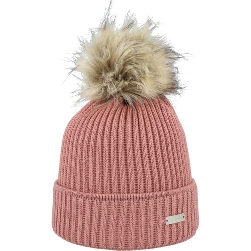 Bonnet mérinos Eisglut Shellyl idéal pour les promenades hivernales des femmes