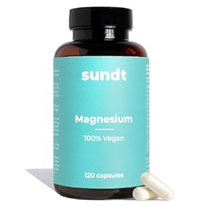 Sundt Supplements Magnesium 120 vegane Kapseln