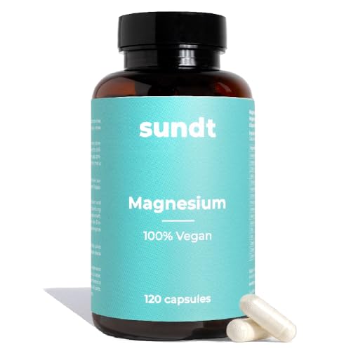 Sundt Supplements Magnesium 120 vegane Kapseln
