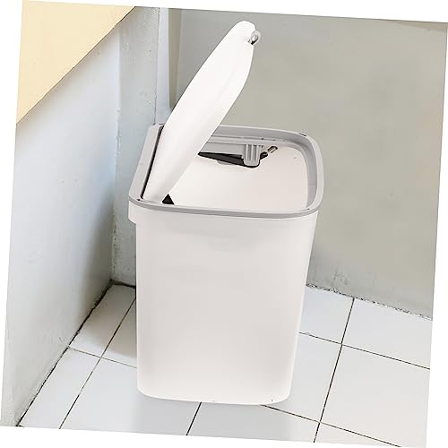 Caneca de basura rectangular para colgar en pared miniatura 6