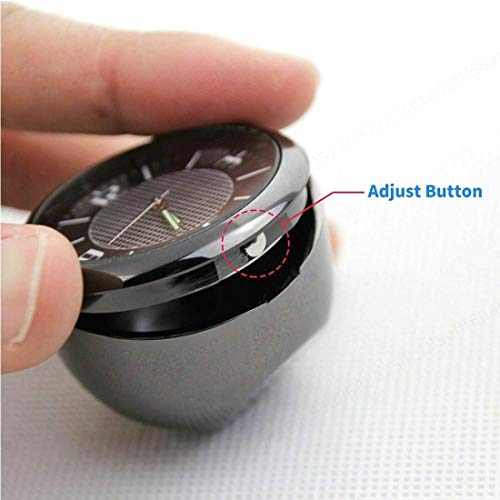 DULALA Orologio da Auto al cruscotto con Presa