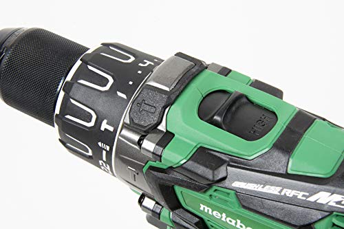 Metabo Hpt 36V Multivolt Hammer Drill Kit | Brushless Motor | 1/2-In Keyless Metal Chuck | 2-36V, 4.0Ah Batteries + Rapid Charger | Dv36Da, Green #TOP4