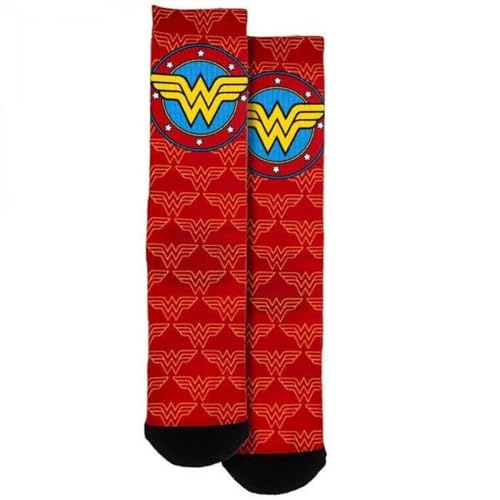 Chaussettes Wonder Woman taille unique élastique pour pieds sensibles sans serrer