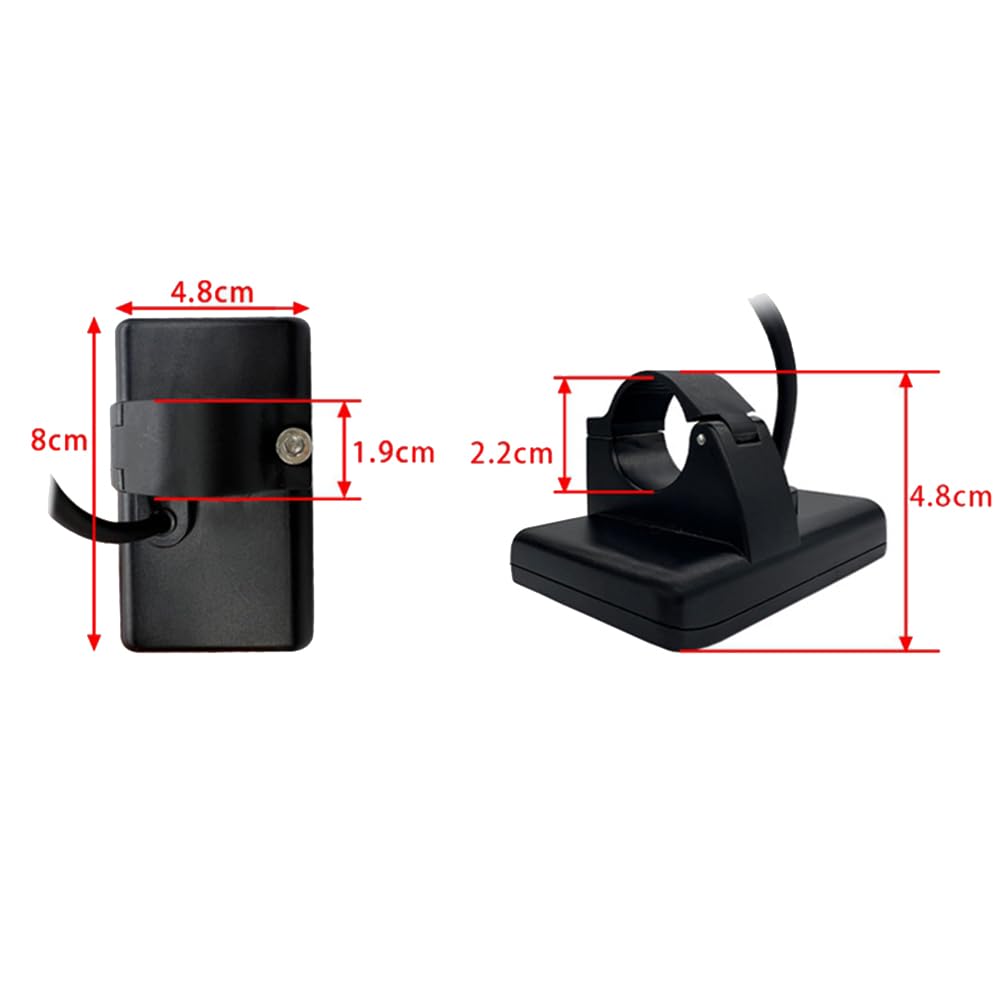 Écran LCD de Vélo Électrique 24V 36V 48V 60V S866 pour Scooter Électrique E-Bike (SM Plug 6PIN)