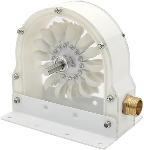High Efficiency Pelton Turbine, Impact Hydraulic Runner, Bucket Wheel, Multi-Purpose Diy Hydraulic Generator, Multifunction High Efficiency Pelton Water Turbine Impact Water Wheel Bucket Wheel