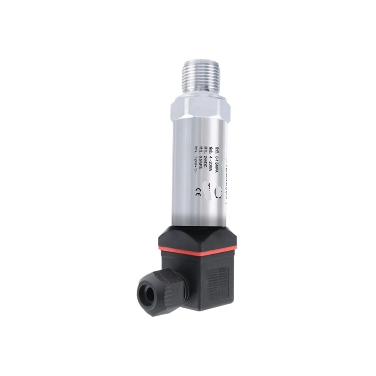 0-10V High Precision Vacuum Hydraulic Oil Pressure Sensor Water Gas Pressure Sensor Positive Negative Gauge Pressure Transducer(0-10V NPT1-2,0-100Mpa)