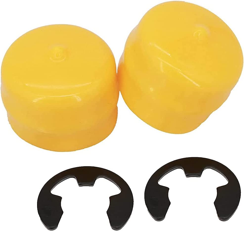 LSSOCH 2X Axle Cap & Snap Ring R27434 M143338 Compatible with John Deere L, LA, LT, LX, D and X Series Tractors