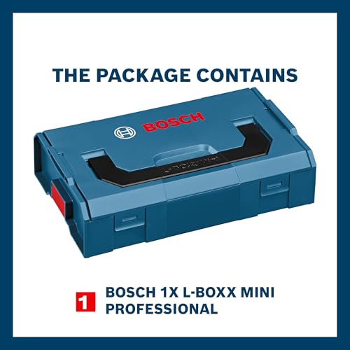 Bosch Professional Handwerkoffersystem L-BOXX Mini (Miniversion der L-BOXX aus dem Bosch Mobility System, Maße 260x155x63 mm, 0,3 kg)