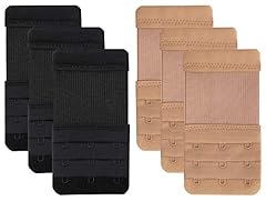 Skin Color/Black- 6 Pcs Pack