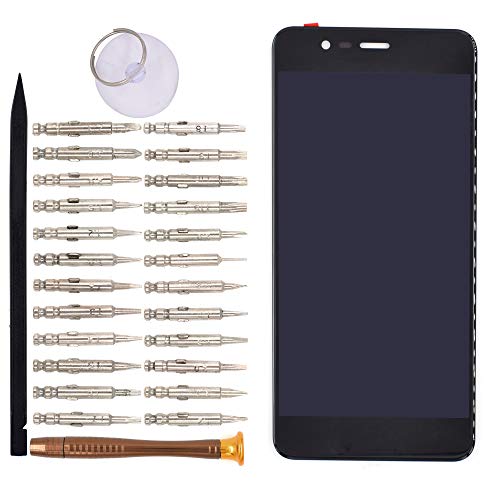 Image of LCD Screen Display with Digitizer Touch Panel Without Bezel Frame for Asus Zenfone 3 Max ZC520TL(Black)