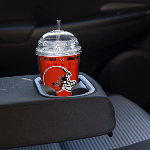 Image of Rico Industries NFL Football Rookie of The Year 12oz Acrylic Tumbler, Youth Tumbler with Swirly Straw