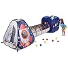 UTEX 3pc Space Astronaut Kids Play Tent, Pop Up Play Tents with Tunnels for Kids, Boys, Girls, Babies and Toddlers…