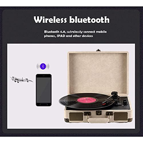 Tourne-Disque en Vinyle avec Fonctions de Lecture et de Stockage Audio, système de Platine Vinyle Bluetooth à 3 Vitesses… - Les Beatles, Paul McCartney, John Lennon, RIngo Starr, George Harrison Tourne-Disque en Vinyle avec Fonctions de Lecture et de Stockage Audio, système de Platine Vinyle Bluetooth à 3 Vitesses… – Image 8