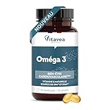 Vitavea Bien-être - Oméga 3 - Huile de Poissons Sauvages Qualité Premium - Source d'EPA et DHA et Vitamine E - Bien-être cardiovasculaire - 70 Capsules - 35 jours de cure - Fabriqué en France