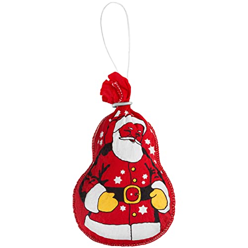 Pikanten WURSTBARON® Salami Kugelnikolaus - 250g schmackhafte Salami in tollem Weihnachtsdesign – Bild 4
