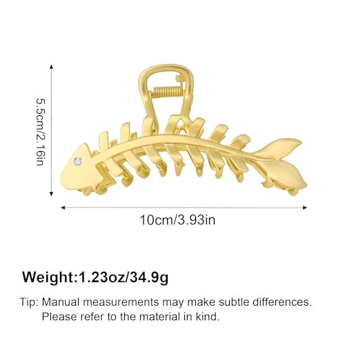 Pinzas Fish Bone para cabello fuerte y antideslizantes miniatura 5