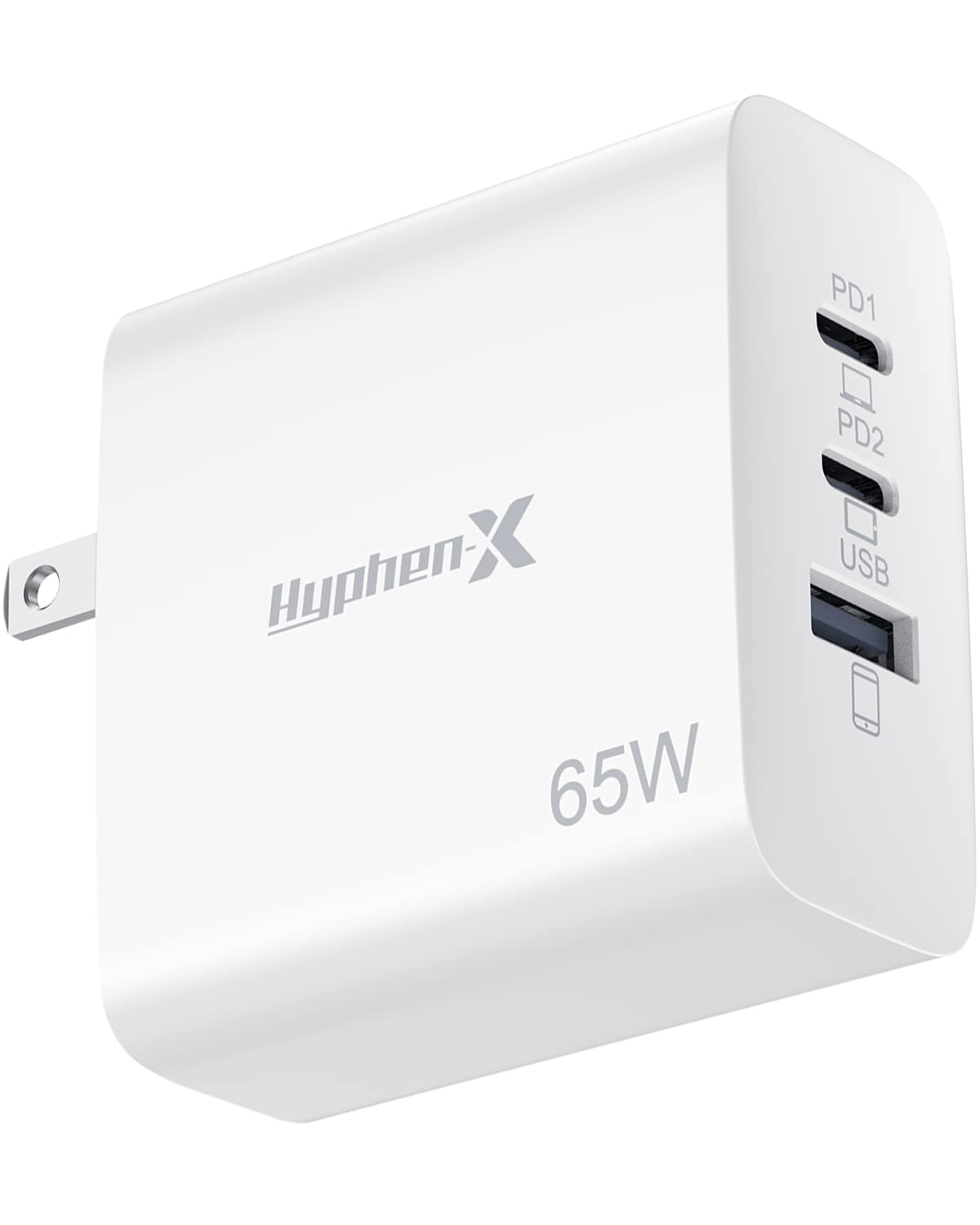 Amazon | 65W PD 充電器 type-c 充電器 新生代GaN技術 3ポート