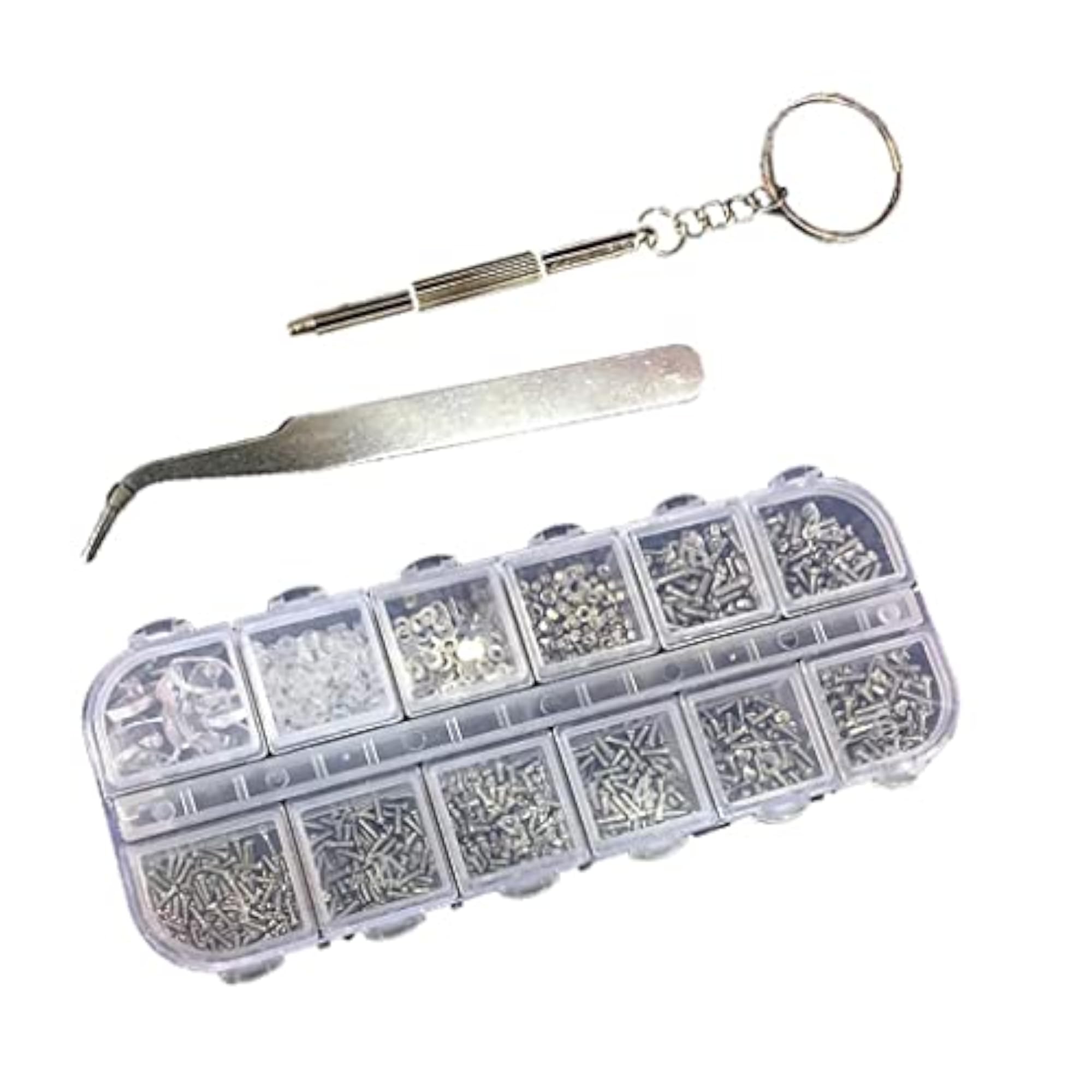 Optician Screw Nut Assortment Fix Kit for Glasses