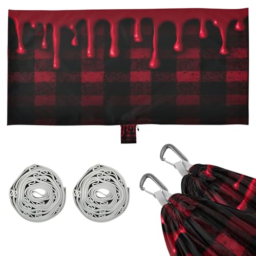 Bloody Buffalo - Hamacas de goteo para exteriores con correas de árbol, hamaca colgante para patio, patio trasero y piscina