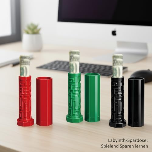 3 Stück Geldgeschenk Rätselbox, Knifflige Geschenkverpackung mit Labyrinth, Rätselbox für Geldgeschenke, Lustige Geldgeschenke Verpackung