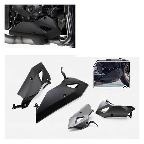 Aileron pour CB1000 protégeant le carénage inférieur des projections de route noires