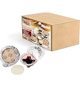 Mmeyou Packaged Holy Communion Wafers Prefilled Communion Wine Mmeyou Communion Cups Wafer with R...