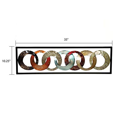 Hosley FBA-BS53211ON1-1-EA Metal Wall Décor 35 Inch High. Ideal Gift thumb #2