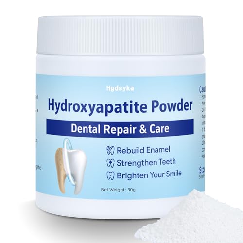Microcrystalline Hydroxyapatite Tooth Powder, MCHA Powder for Daily Dental Care,