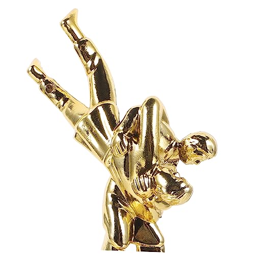 VANZACK 4 Pçs Troféu De Luta Livre Competição Troféu Brinquedo Esportes Troféu Torneio Troféus De Lu