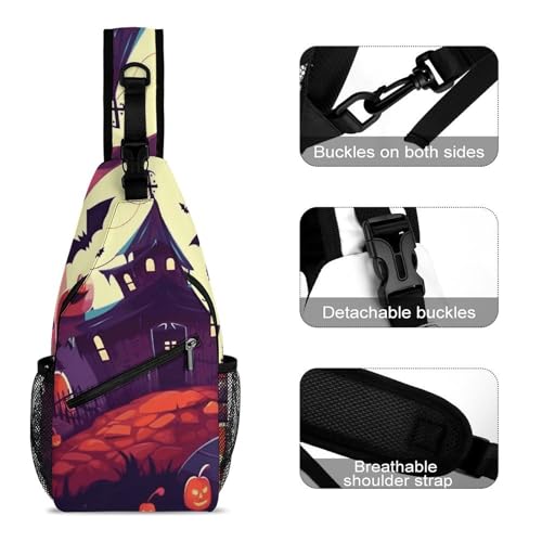 Bolso crossbody deportivo para viaje y senderismo miniatura 3