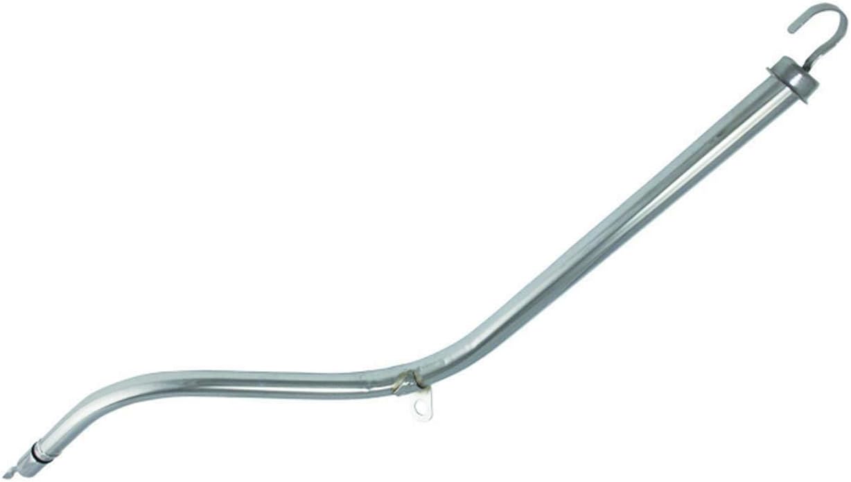 Transmission Dipstick | TH350 | Solid Tube | 27 in Long | Chrome | Steel | Transmission Gauge | Compatible with TH350