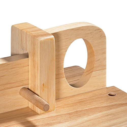 Zassenhaus Charcuterie Slicer - 10-Inch, Beige - Onion & Veggie Slicer - Cheese Knife & Handheld Cheese Grater - Potato Cutter