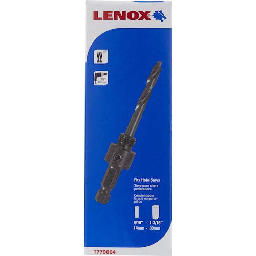 Lenox Tools 1779804 5L Arbor with 3-1/4-Inch Pilot Drill Bit for Hole Saws - Thumbnail 2
