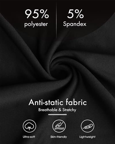 Image of Women's Plus Size Full Slip for Under Dresses V Neck Cami Dress Long Nightgown Black 20 Plus
