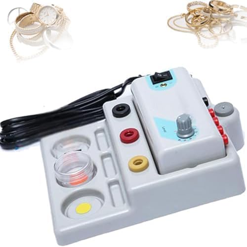 Kit di placcatura per gioielli, per oro, argento, rame, strumenti essenziali per la creazione di gioielli fai da te, decorazioni e riparazioni
