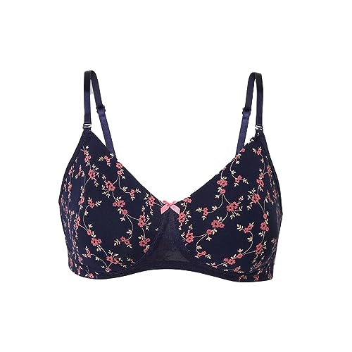 Image of Van Heusen Women's Everyday Cotton Bra|Medium Coverage|Non Padded|Non Wired|Seamless Moulded Cups|Anti Bacterial Tech| Keeps you Fresh|Sweat Absorbent|No Slip Soft Straps|Detachable Straps|Style 11001