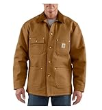 Carhartt Men's Duck Chore Coat, Brown, X-Large