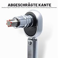 CCLIFE Torx Bit Steckschlüsselsatz T8-T60 S2 Stahl Drehmoment Bohrer 13tlg – Ansicht 4