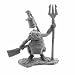 Reaper Bufo Dreadmere Frogman Miniature Figure 25mm Heroic Scale Bones USA Miniatures