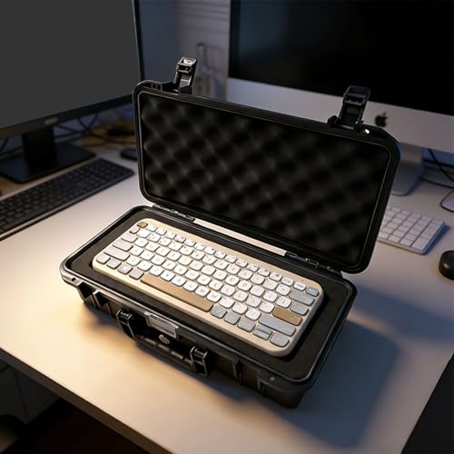 Étui de transport pour clavier antichoc avec coque rigide - 4