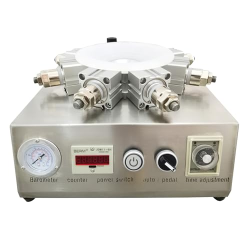 INTSUPERMAI Pneumatic Bulb Lamp Holder Making Machine Led Lamp Bulb Machine Led Bulb Punching Machine LED Lamp Head Riveting Machine 110V