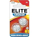 Elite Batteries Key Fob Battery Replacement for Mercedes-Benz (C-Class E-Class ML S-Class Sprinter GLC GL CLA CLK GLE GLA SLK SL CLS GLS R C300 E350 ML350 C280) Remote
