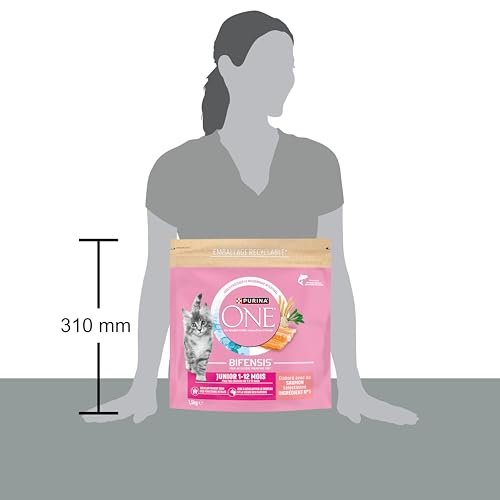 PURINA ONE | BIFENSIS | Kätzchen bis zu 12 Monate und Katzen in der Schwangerschaft | Trockenfutter… – Ansicht 2