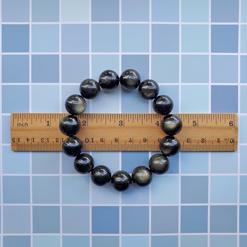 Stretch Bracelet for Women Men Natural Gemstone Round Stone Crystal Beads for Beaded Elastic Bracelet3