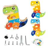 Amélioration des capacités : il s'agit d'un jouet Montessori qui stimule la motricité fine des enfants à partir de 3 ans. Activity Board Baby enseigne aux enfants des compétences pratiques dans l'utilisation des tournevis et améliore leurs capacités de reconnaissance. Contrairement à d'autres produits, nous incluons des blocs de bois colorés qui peuvent être assemblés pour former des dinosaures de différentes couleurs. Cela rend le jeu encore plus amusant et permet aux enfants d'utiliser leur imagination