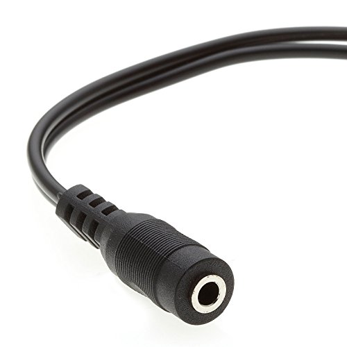InstallerParts Pack 10 Cable 3.5mm macho a macho 0.5 pies miniatura 2