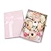 mligril Baby Girl Floral Headbands- 3pcs Nylon Headband Handmade Flower Crown Elastic Hairband Newborn Toddler Hair Accessories Gifts for Girls （1-6 years old）