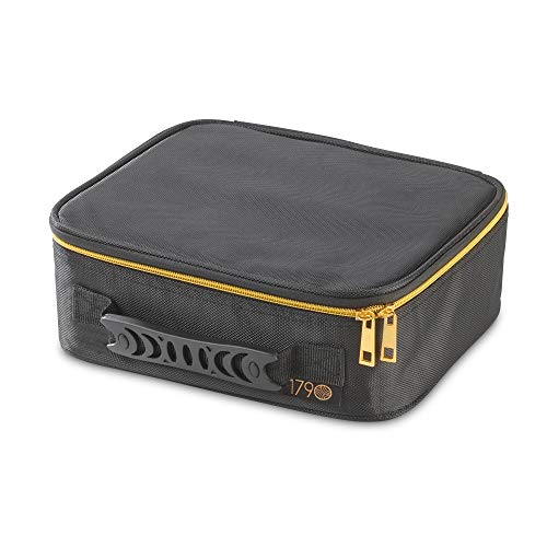 1790 Small Cosmetic Travel Bag - Lightweight Makeup Case Organizer - Electronics Organizing Storage Case - Adjustable Dividers - Lock-Friendly Zipper - 3 Distinct Sizes #TOP6
