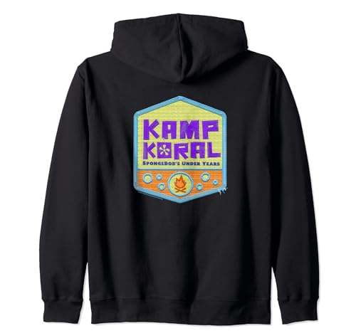 Image of Kamp Koral Patch Logo Zip Hoodie